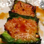 鳥茂 - ピーマン肉詰め