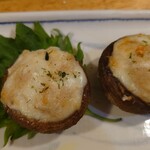 かつ芳 - しいたけチーズ