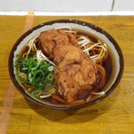 弥生軒 - 唐揚げそば
