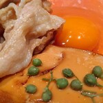 鳥茂 - 黒豚と豆腐のすき焼き