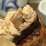 焼き鳥　黒てんぐ - 断面