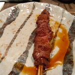 鳥茂 - 牛のヒレ串