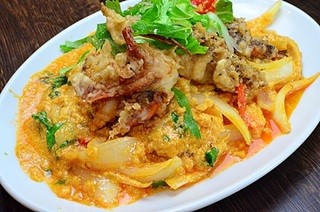 Sabaidhi Tai Ando Raosu Ryouri - カニと卵カレー炒め