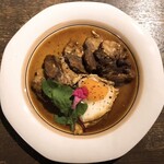 秘密基地植物園   - ワインで煮た角煮