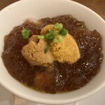 ビストロ カフェ デリ ポキナ369 - 【Xmasｽﾍﾟｼｬﾙｺｰｽ】
                                ○蕪のムース　オマール海老のコンソメジュレ
                                　〜生ウニ・とこぶし・天使海老〜