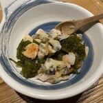 四十八漁場 EQUINIA橫濱店 - お皿に移します。