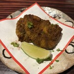 野口太郎 - アンコウのスパイス揚げ