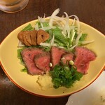 韓国家庭料理 チング - 牛のたたき