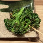 焼鳥 にしき - スティックブロッコリー（スティックセニョール）