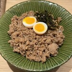 焼鳥 にしき - 〆のそぼろ丼（美味いよ）