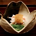 宮坂 - 松葉蟹の土佐酢ジュレ