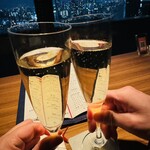 ちょうつがひ - ウェルカムドリンク