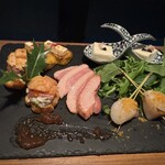 ちょうつがひ - 五種盛り合わせ