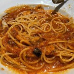 カプリチョーザ 戸塚店 - トマトとニンニクのスパゲティ