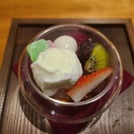 天七 - あんみつ♡最後まで美味しかったです♡