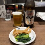 麺屋武蔵 武仁 - ■スーパードライ中瓶¥750