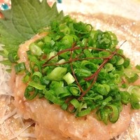 晩鶏 - 鶏なめろう