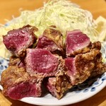 がんばれニッポン馬肉道場 馬喰ろう - 馬肉のレア唐揚（ハーフ）