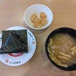 Kappa壽司 秋田廣面店 - 京わらび餅・香ばし炙りおにぎり（各税込９０円）【２０２５年１２月撮影】