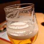 エビスバー - 美泡のライン！……ちょっとアレかな(^_^;)