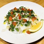 洋食 おがた - タコのカルパッチョ