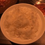 韓の台所 別邸 - 大ライス、でか！