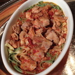 シェラトン都ホテル東京 - 阿波尾鶏のヴィネガー風味　ヌイユ添え２０１４年１２月