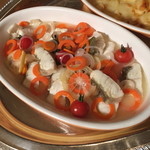 シェラトン都ホテル東京 - 鱸のポッシェ　ハーブクリームソース２０１４年１２月