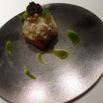 ピ・グレコ - 噴火湾毛ガニと真ダラのミルフィーユ