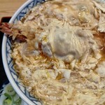 そば処 星の - 天とじアップ