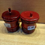 そば処 星の - 卓上調味料