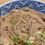 そば処 星の - 蕎麦のアップ