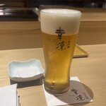 鮨 恵比寿 幸凛 - びーるやぁ～