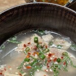 近江牛ホルモン いるもん - 初めての注文
      とろとろ豚軟骨 ポン酢