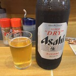 正宗屋 - 瓶ビール 大（アサヒスーパードライ）1本目