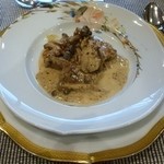 プティレストラン グーテ - 松茸とキノコのクリームソース