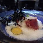 扇や - マグロの山掛け♪