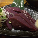 豚小家 - 豚レバ刺し ¥380