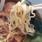 レストラン 石神の丘 - 麺アップ