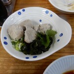 大衆酒蔵 幸楽 - お勧め鯵つみれ