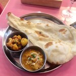 maya - ベジタブルセット
カレー2種（ミクッスベジタブル、アルゴビ）