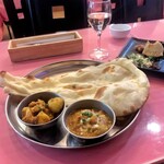 maya - ベジタブルセット
カレー2種（ミクッスベジタブル、アルゴビ）