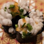 真鱈白子軍艦。