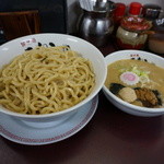 麺工房 きわみや - 豚骨醤油つけ麺【750円】（2014/12/18）