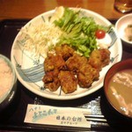 庄や - 鳥唐定食 ７５０円(税込)