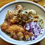 虎一番 - 油そば+タマネギ