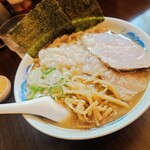 手打ち中華そば 酒田 - 醤油中華そば中盛(1,000円)