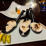 爐ばた  - フグ白子！