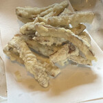 打心蕎庵 - 牛蒡の天ぷら