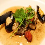 トラットリア ガバチョ - 『セコンド・ピアット（第二の皿）〜魚料理』①